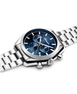 Mężczyźni Classic Analog Szwajcar Zegarek Chronograf ADRIATICA Niebieska Wybierz 42mm A8350.5115CH image 1