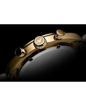 Men Classic Analog Swiss Watch Chronograph ADRIATICA Gold color Dial 42mm A8350.1111CH image 6