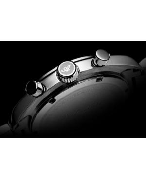 Mężczyźni Classic Analog Szwajcar Zegarek Chronograf ADRIATICA Czarny Wybierz 42mm A8350.51G6CH image 6