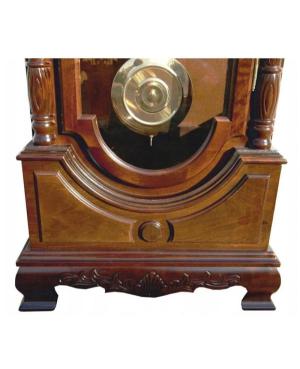 ADLER 10121W Grandfather Clock Mechanical Wood Walnut image 5