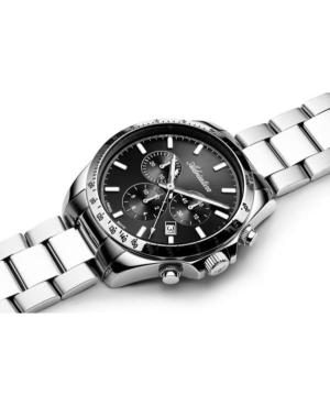Vyriškas Classic Analog Swiss Kvarcinis Watch ADRIATICA Juodas Dial 40mm A1053.5114CH image 1