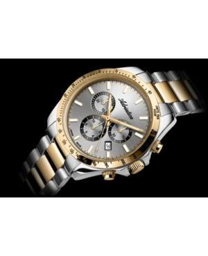 Men Classic Analog Swiss Quartz Watch Chronograph ADRIATICA Silver color Dial 40mm A1053.2117CH image 5