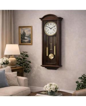 ADLER 11076W ОРЕХ. Настенные механические часы Wood Орех Дерево Волоський горіх image 4