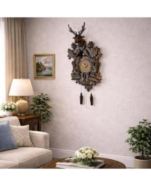 ADLER 24000W Cuckoo-clock. Color - walnut Wood Walnut Medis Riešutas image 5
