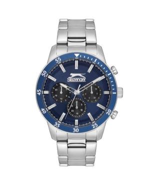Vyriškas Klasikinis Kvarcinis Rodyklinis Watch SLAZENGER SL.9.2260.2.01 Mėlyna Dial 7mm