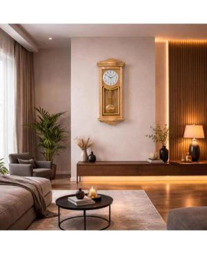 ADLER 20226PBO OAK. Quartz Wall Clock Wood image 2