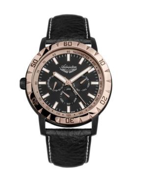 Mężczyźni Classic Analog Szwajcar kwarcowy Zegarek ADRIATICA Czarny Wybierz 42mm A1108.K214QF