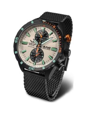Mężczyźni Moda Diver kwarcowy analogowe Zegarek Chronograf VOSTOK EUROPE 6S11-320C677BRBK Piasek Wybierz 47mm