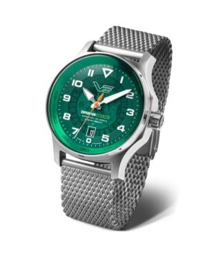 Men Sports Diver Automatic Analog Watch VOSTOK EUROPE NH35-592A759BR Grün Dial 43mm
