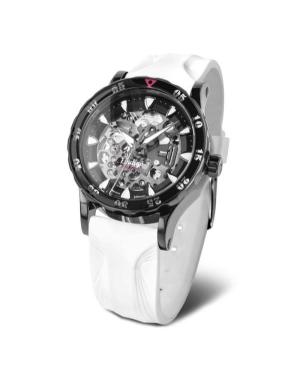 Women Fashion Sports Diver Automatic Analog Watch Skeleton VOSTOK EUROPE NH72-515D766BRBK-LEBK-SLWH Černá Dial image 12