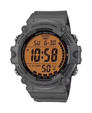 Vyriškas Sportinis Su funkcijomis Japoniškas Kvarcinis Digital Watch Timer CASIO AE-1500WHC-8AVEF Oranžinis Dial 51mm