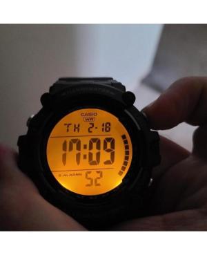 Men Functional Sports Japan Quartz Digital Watch Timer CASIO AE-1500WHC-8AVEF Orange Dial 51mm image 4