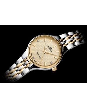 Women Classic Analog Swiss Quartz Watch APPELLA Gold color Dial 24.9mm L50025.2111DQ image 5