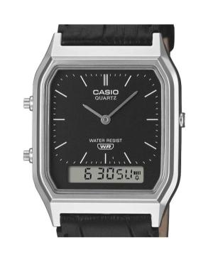 Men Japan Quartz Digital Watch Alarm CASIO AQ-230EL-1AEF Black Dial 28mm image 7