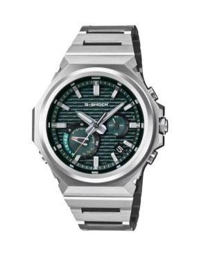 Men Sports Functional Diver Japan Eco-Drive Analog Watch Alarm CASIO GST-B1000D-3AER G-Shock Green Dial 44mm