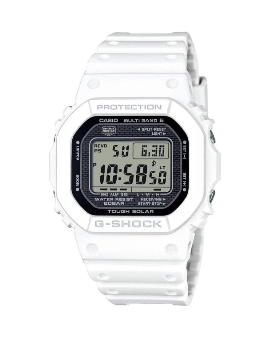 Men Diver Japan Eco-Drive Digital Watch Alarm CASIO GW-5000HS-7ER G-Shock Silver color Dial 43mm