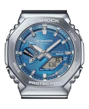 Vyriškas Su funkcijomis Sportinis Diver Japoniškas Kvarcinis Rodyklinis Watch Timer CASIO GBM-2100A-2BER G-Shock Mėlyna Dial image 4