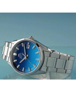 Men Klasické Japan Automatic Analog Watch ORIENT RA-AC0R09L30B Modrá Dial 38.5mm image 2