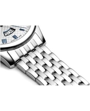 Men Classic Analog Swiss Quartz Watch ADRIATICA Silver Dial A1025.51B3Q image 20