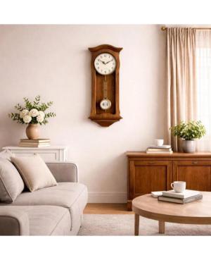ADLER 20024O ДУБ Настенные кварцевые часы Wood изображение 3