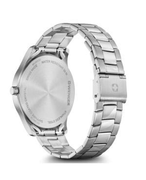 Men Sports Klasické Swiss Quartz Analog Watch WENGER 01.1441.133 Bílá Dial 42mm image 4