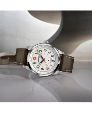 Mężczyźni klasyczny Szwajcar kwarcowy analogowe Zegarek WENGER 01.0541.120 Biały Wybierz 43mm image 2