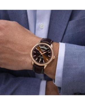 Men Klasické Luxury Swiss Automatic Watch AVIATOR V.3.20.2.226.4 Hnědá Dial 45mm image 1