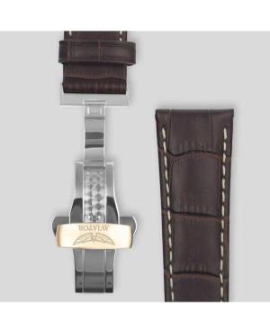 Men Klasické Luxury Swiss Automatic Watch AVIATOR V.3.20.2.226.4 Hnědá Dial 45mm image 7