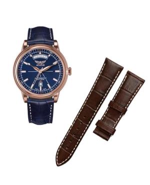 AVIATOR Watch Strap AVT.D.D.D.02.22.N Brown 22 mm image 2
