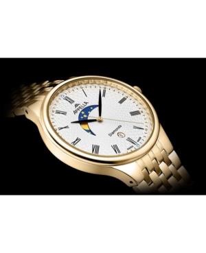 Vyriškas Classic Analog Swiss Kvarcinis Watch APPELLA Sidabras Dial 41mm L12002.1133DMQ image 4