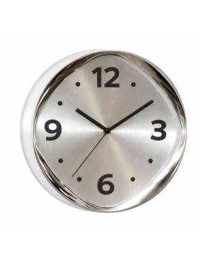 ADLER 30293 Silver Wall clock Plastic Silver color