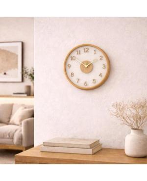 ADLER 30298W Wall clock Wood Glass Walnut image 1