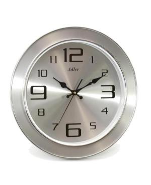 ADLER 30295 SILVER Wall clock Plastic Silver color
