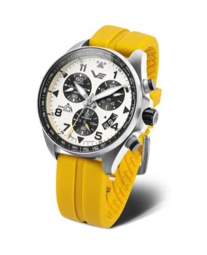 Vyriškas Sportinis Diver Kvarcinis Rodyklinis Watch Chronograph VOSTOK EUROPE 6S30-325A743SLYE Juodas Dial 46mm
