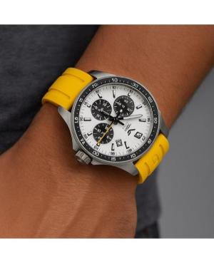 Men Sports Diver Quartz Analog Watch Chronograph VOSTOK EUROPE 6S30-325A743SLYE Schwarz Dial 46mm image 1