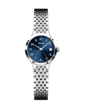 Women Classic Analog Swiss Quartz Watch ADRIATICA Blue Dial 24.9mm A3845.5125Q