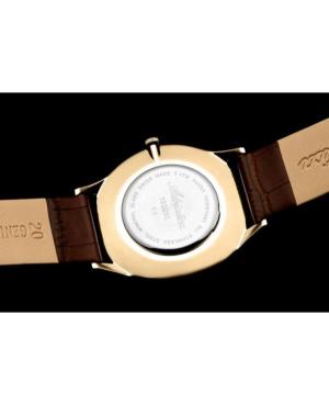 Men Classic Analog Swiss Quartz Watch ADRIATICA Gold color Dial 41mm A1230.1261QXL image 5