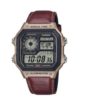 Men Sports Functional Japan Quartz Digital Watch Alarm CASIO AE-1200WHL-5AVEF Multicolor Dial 42mm