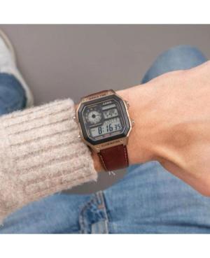 Men Sports Functional Japan Quartz Digital Watch Alarm CASIO AE-1200WHL-5AVEF Multicolor Dial 42mm image 3