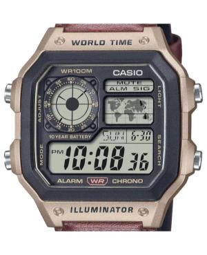 Men Sports Functional Japan Quartz Digital Watch Alarm CASIO AE-1200WHL-5AVEF Multicolor Dial 42mm image 8