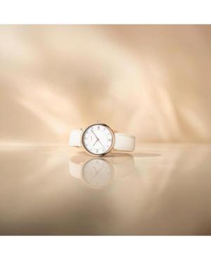 Women Klassisch Swiss Quartz Analog Watch WENGER 60.1721.119 Weiß Dial 35mm image 1