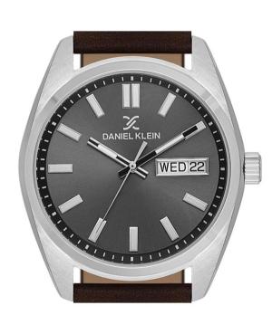 Men Klasické Quartz Analog Watch DANIEL KLEIN DK.1.14196-2 Silver color Dial 42mm image 2