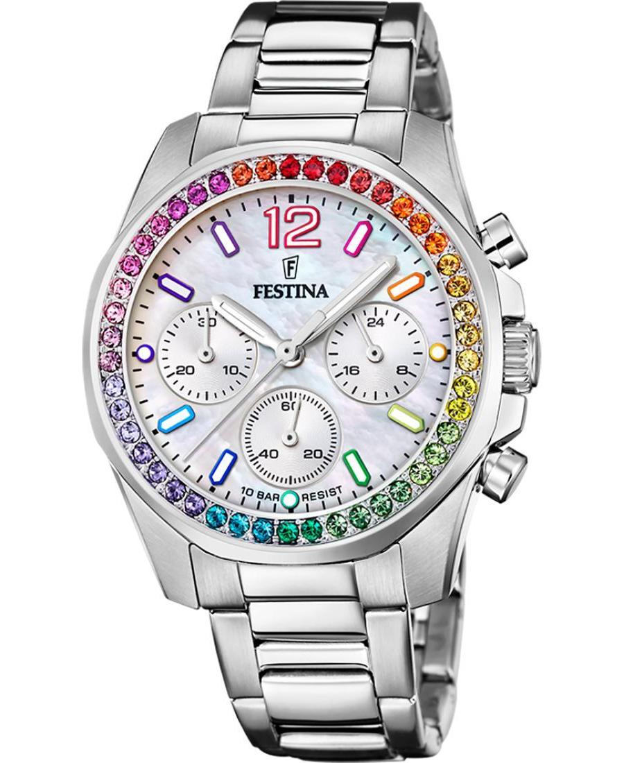 Women Fashion Quartz Analog Watch FESTINA F20606/2