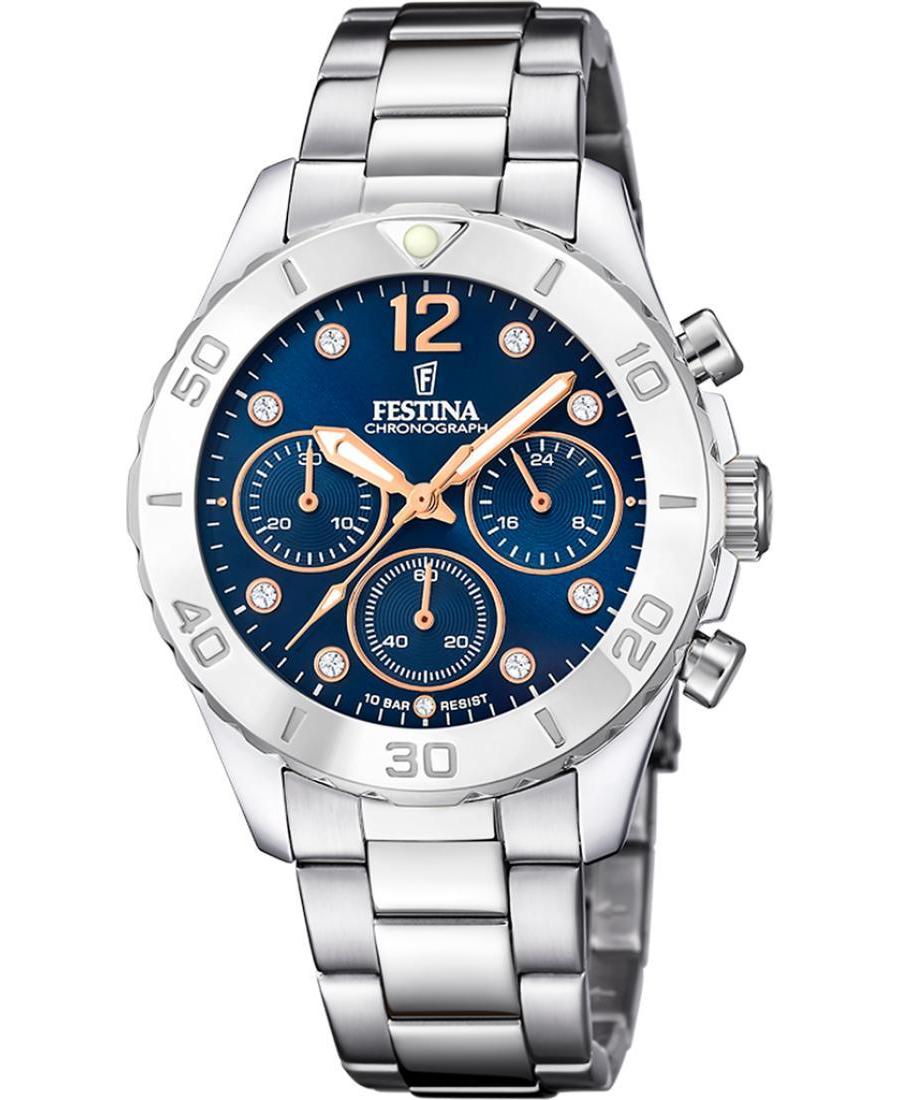 Женские Fashion Кварцевые Аналоговый Часы FESTINA F20603/3