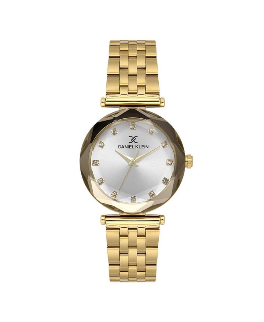 Women Classic Quartz Analog Watch DANIEL KLEIN DK.6.14189-2 Silver Dial 30mm