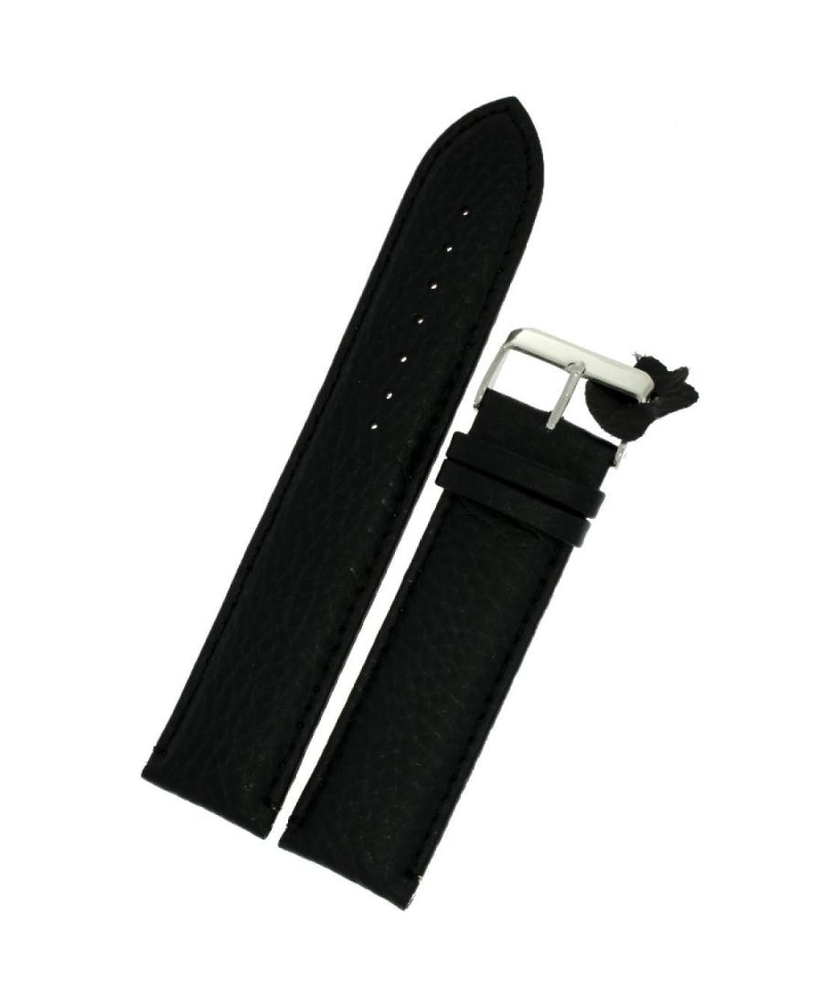 Watch Strap Diloy P205EL.01.20 Black Juoda 20 mm