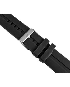 Watch Strap Diloy SBR03.01.20 Silicone Black Silikonas Juoda 20 mm image 2
