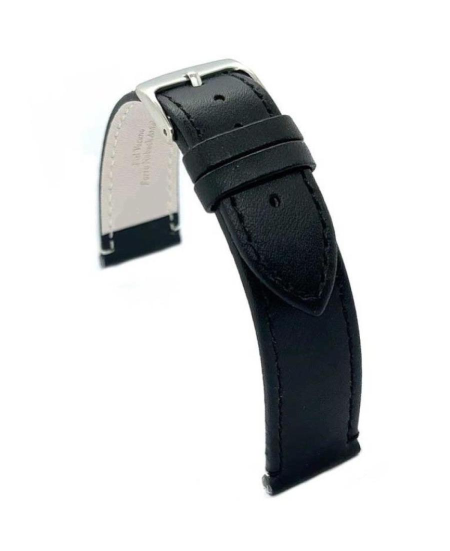 Watch Strap Diloy 704.01.22 Black Juoda 22 mm