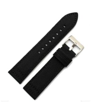 Watch Strap Diloy 416.01.20 Black Textile Černá 20 mm