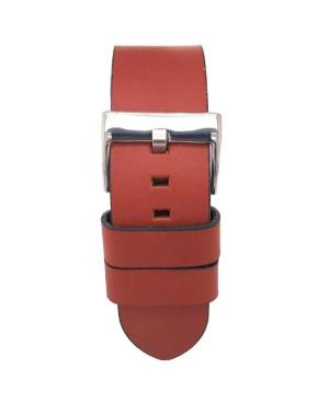 Watch Strap Diloy 383.08.18 Leather Brown Braun 18 mm image 2